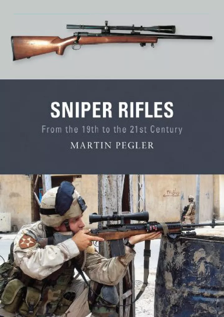 sniper rifles from the 19th to the 21st century