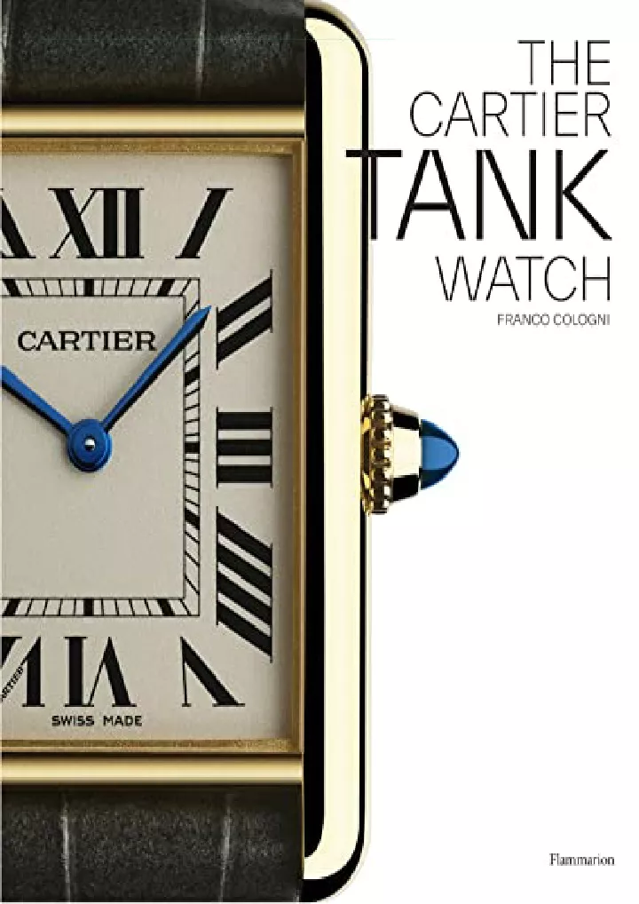 the cartier tank watch download pdf read