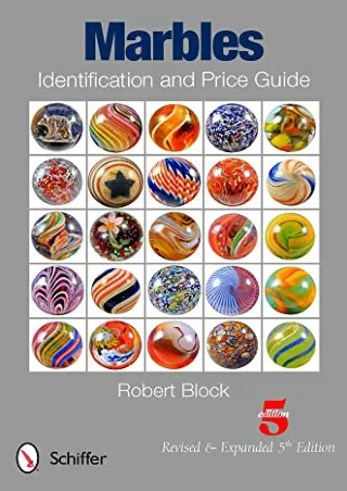 EPUB DOWNLOAD Marbles Identification and Price Guide ebooks