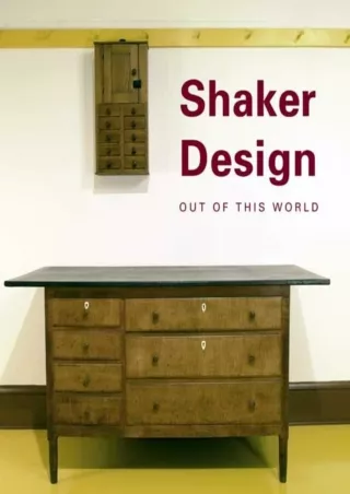 DOWNLOAD [PDF] Shaker Design: Out of this World free