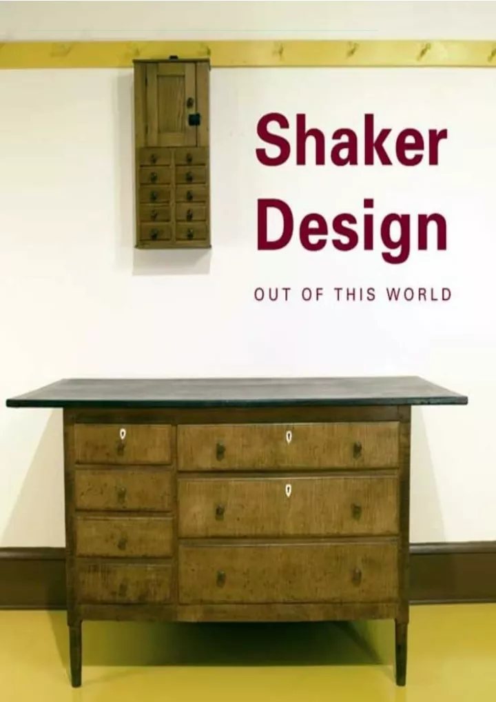 shaker design out of this world download pdf read