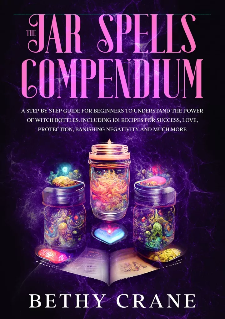 the jar spells compendium a step by step guide