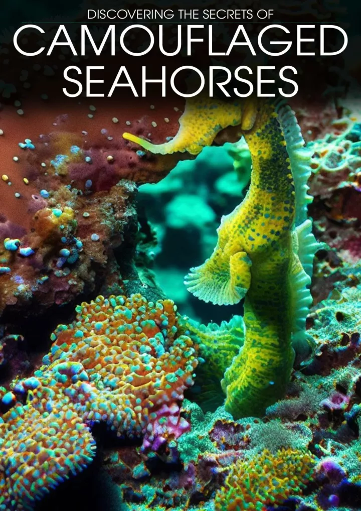 unveiling the secrets of seahorses disguises
