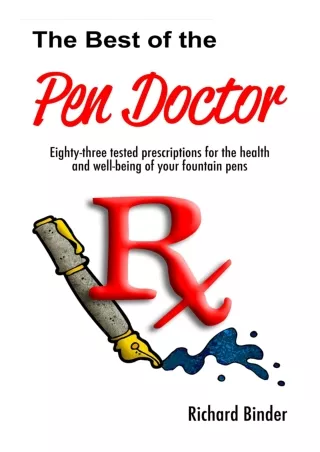 DOWNLOAD [PDF] The Best of the Pen Doctor free