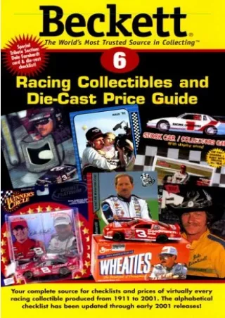 [PDF] DOWNLOAD FREE Beckett Racing Price Guide and Alphabetical Checklist (BECKE