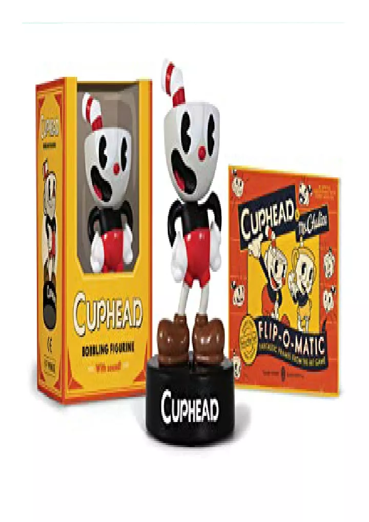 cuphead bobbling figurine with sound rp minis