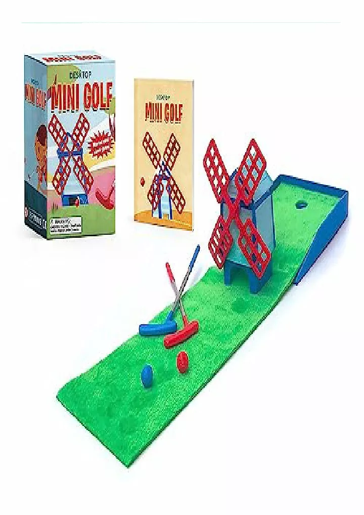 desktop mini golf master your short game rp minis