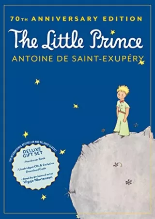 Read ebook [PDF] The Little Prince 70th Anniversary Gift Set Book & CD
