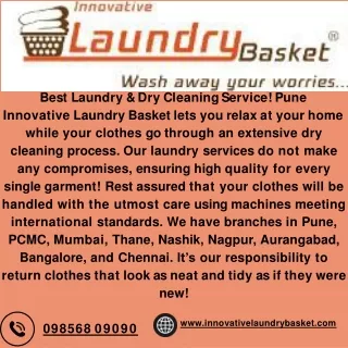 Laundry Service in Pune