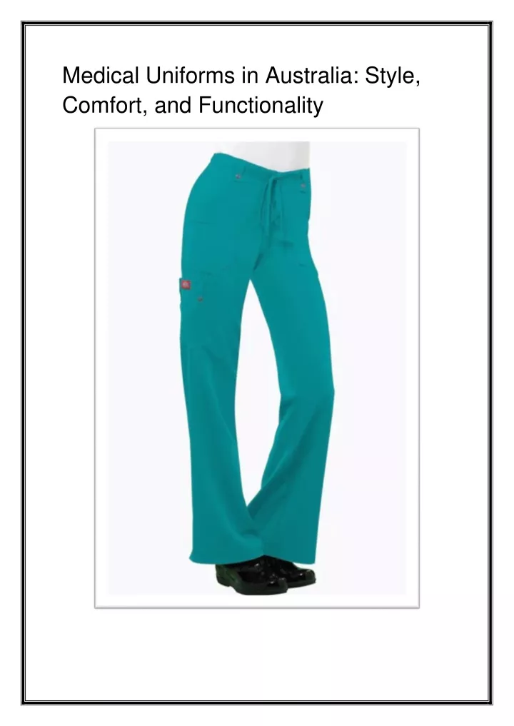 medical uniforms in australia style comfort