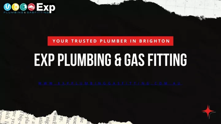 your trusted plumber in brighton