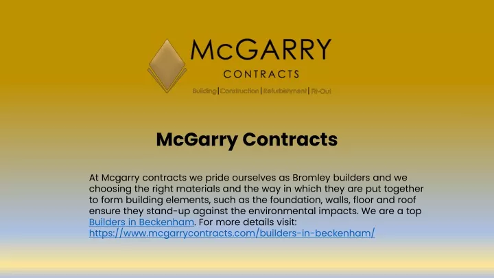 mcgarry contracts