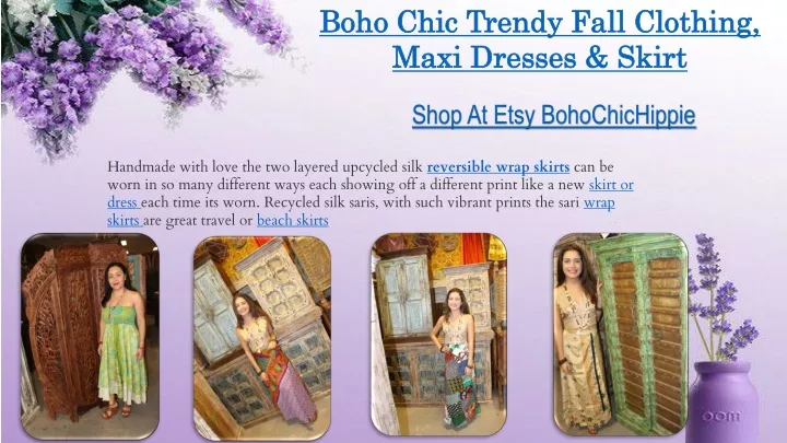 boho chic trendy fall clothing maxi dresses skirt