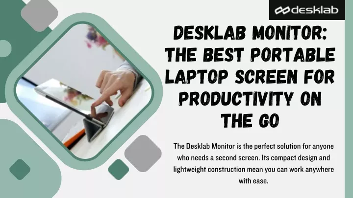desklab monitor the best portable laptop screen