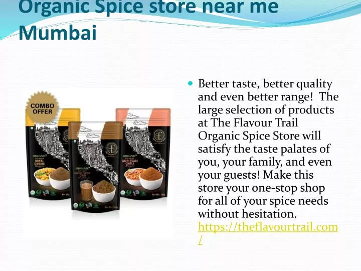 organic spice store near me mumbai