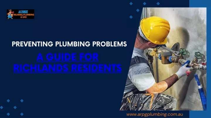 preventing plumbing problems