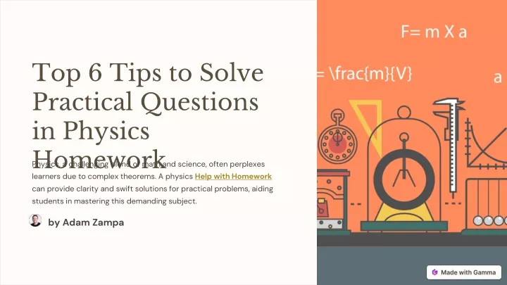 top 6 tips to solve practical questions