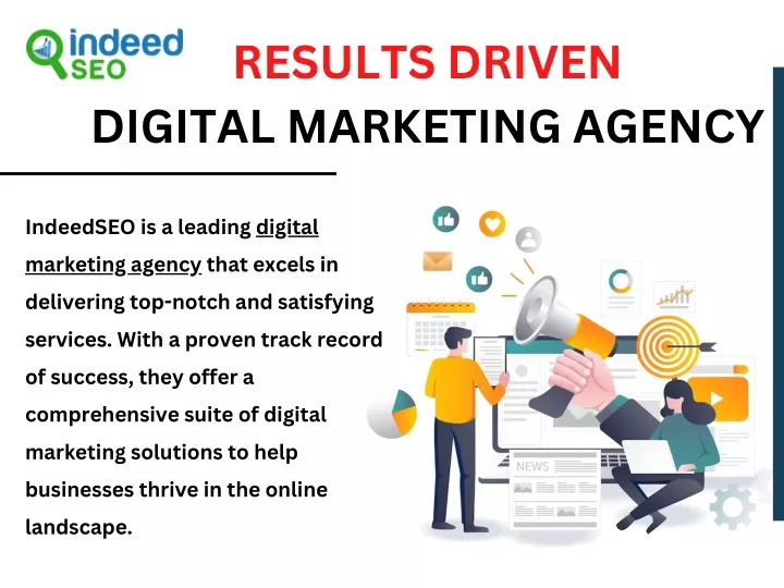 results driven digital marketing agency