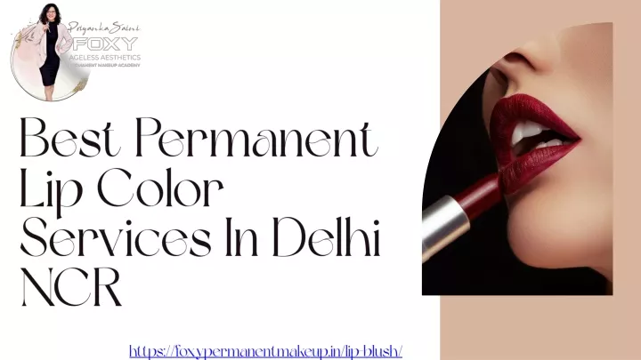 best permanent lip color services in delhi ncr