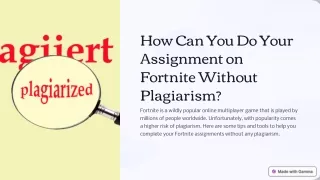 How-Can-You-Do-Your-Assignment-on-Fortnite-Without-Plagiarism