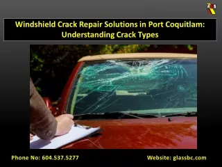 Windshield Crack Repair Solutions in Port Coquitlam Understanding Crack Types