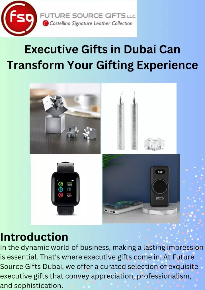 executive gifts in dubai can transform your