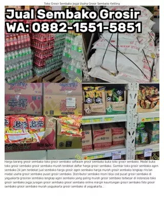 O882-1551-5851 (WA) Logo Grosir Sembako Daftar Distributor Sembako