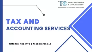 Tax & Accounting Services