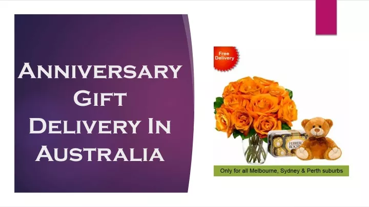 anniversary gift delivery in australia