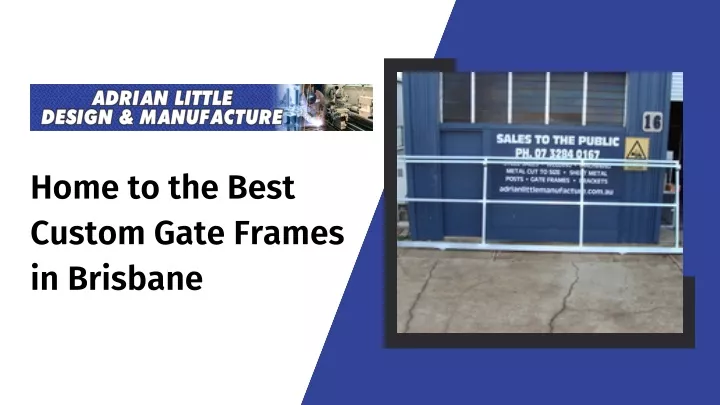 home to the best custom gate frames in brisbane