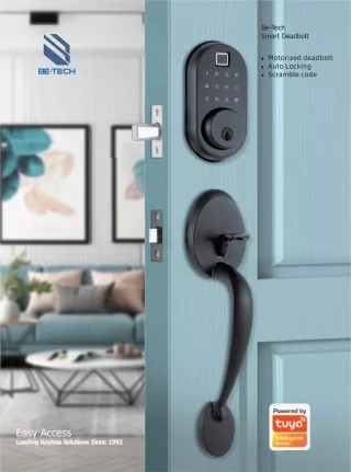 Upgrade Your Security: BE-TECH SMART DEADBOLT-K3S - Unrivaled Home Protection