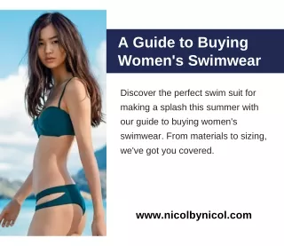 Ultimate Guide to Buying Women's Swimwear
