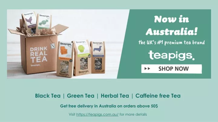 black tea green tea herbal tea caffeine free tea