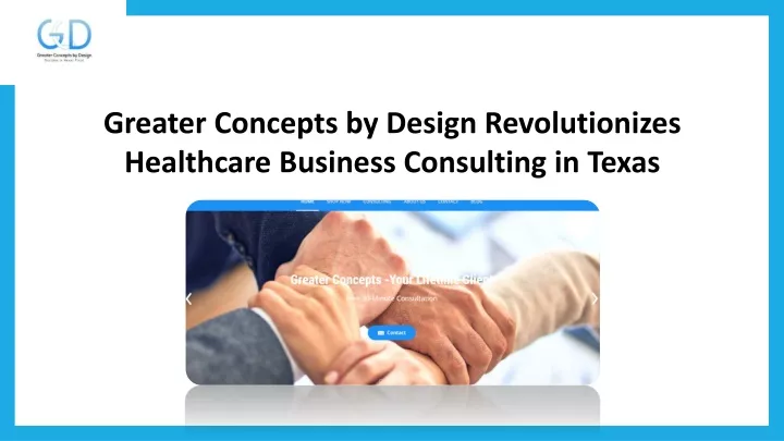 greater concepts by design revolutionizes