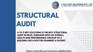 Best Structural Audit In Delhi, Gurgaon