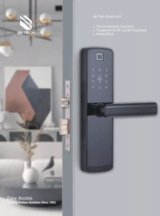 Enhance Home Security: Fingerprint, RF Card & Touchpad Door Lock K6FMT