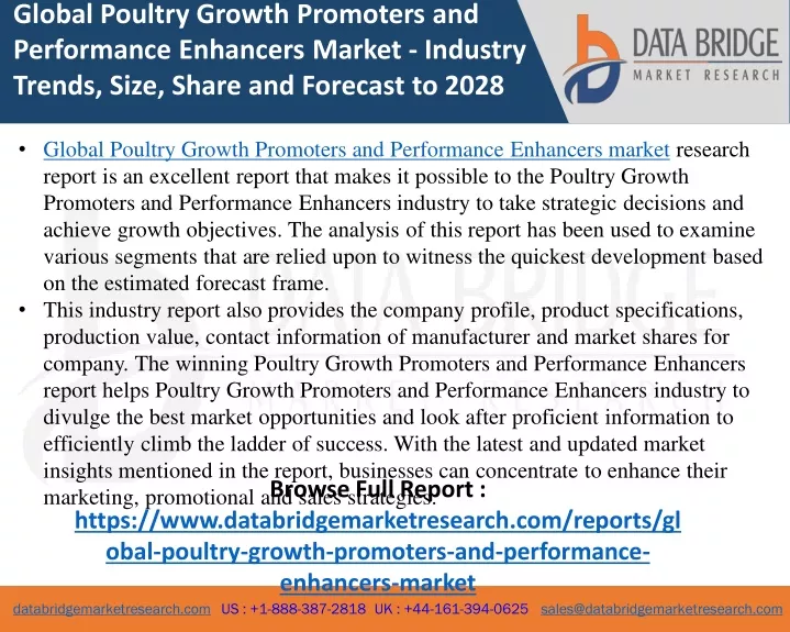 global poultry growth promoters and performance
