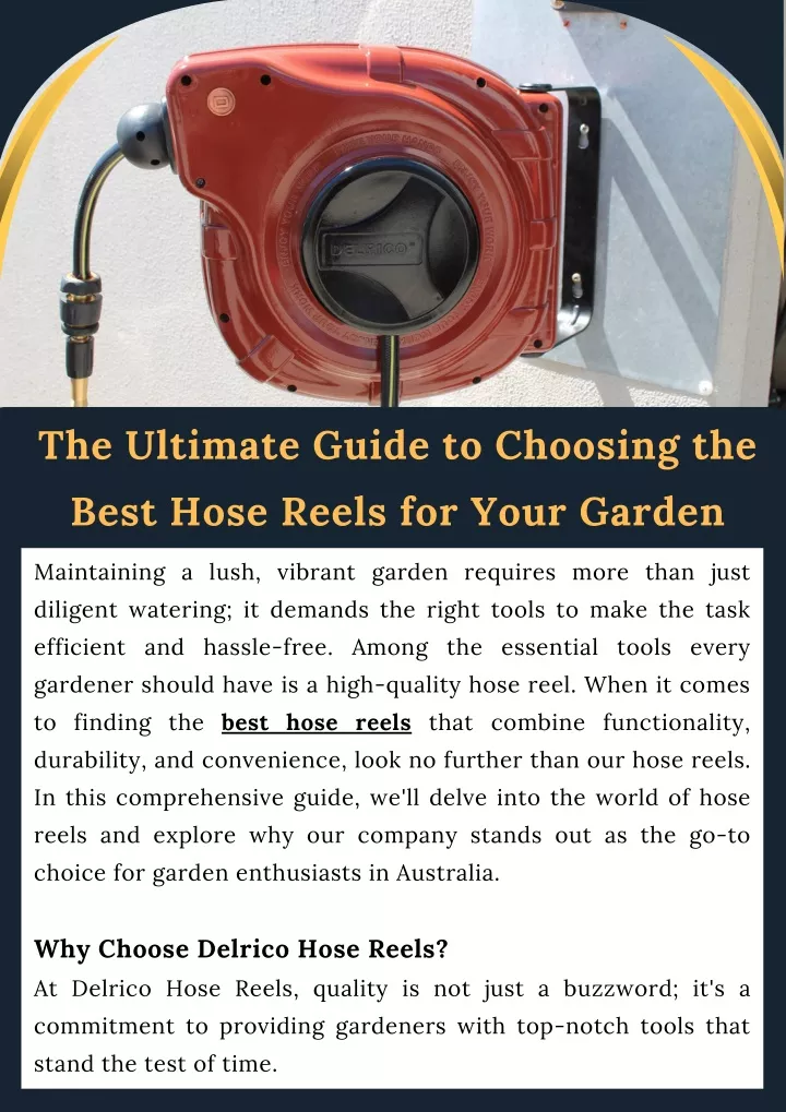 the ultimate guide to choosing the best hose
