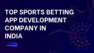 Top Sports Betting App Development Company in India- Comfygen Private Limited