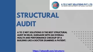 Best Structural Audit In Delhi, Gurgaon