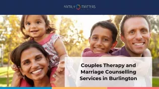 Couples Counselling at Family Matters Centre