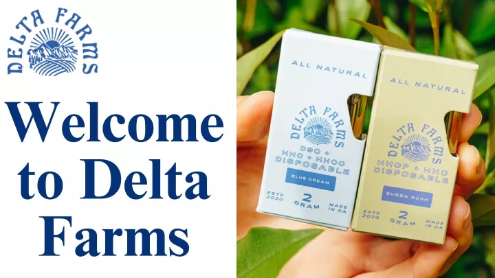 welcome to delta farms