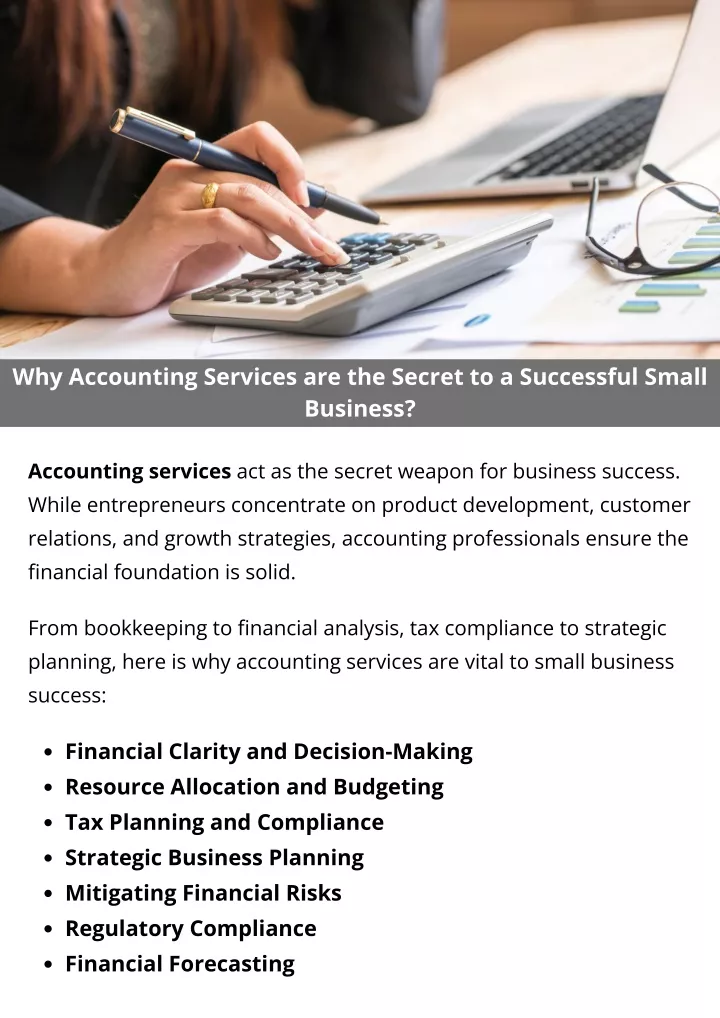 why accounting services are the secret