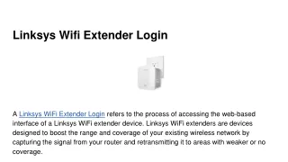 Linksys Wifi Extender Login (2)