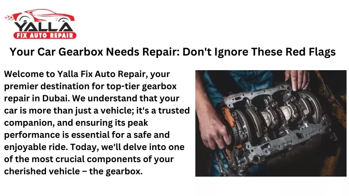 your car gearbox needs repair don t ignore these