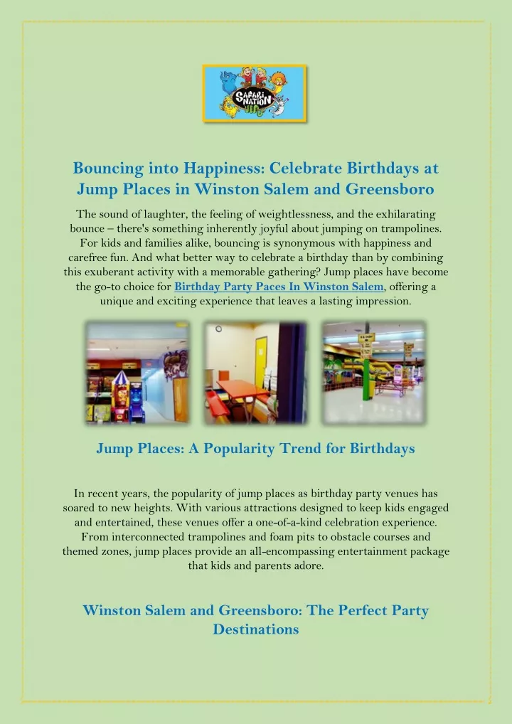 bouncing into happiness celebrate birthdays