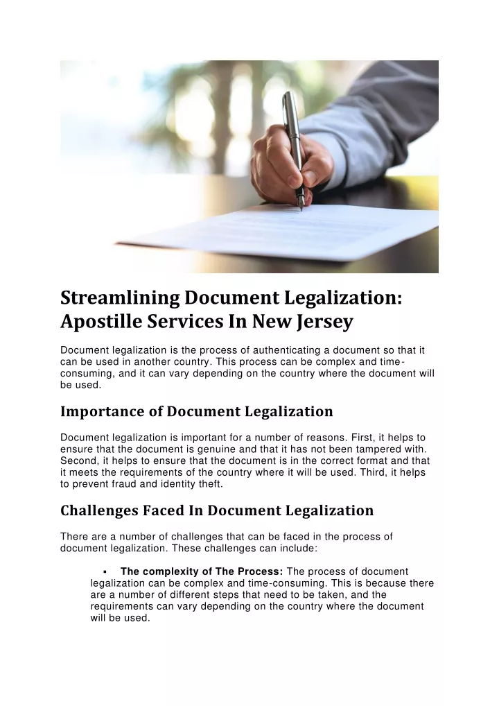 streamlining document legalization apostille