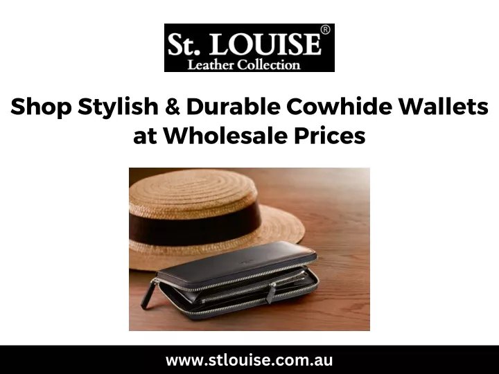 shop stylish durable cowhide wallets at wholesale