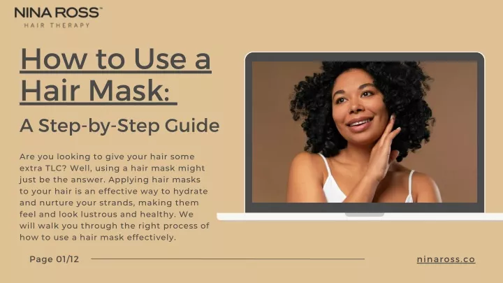 how to use a hair mask a step by step guide
