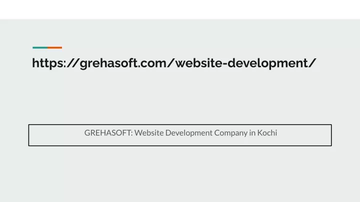 https grehasoft com website development